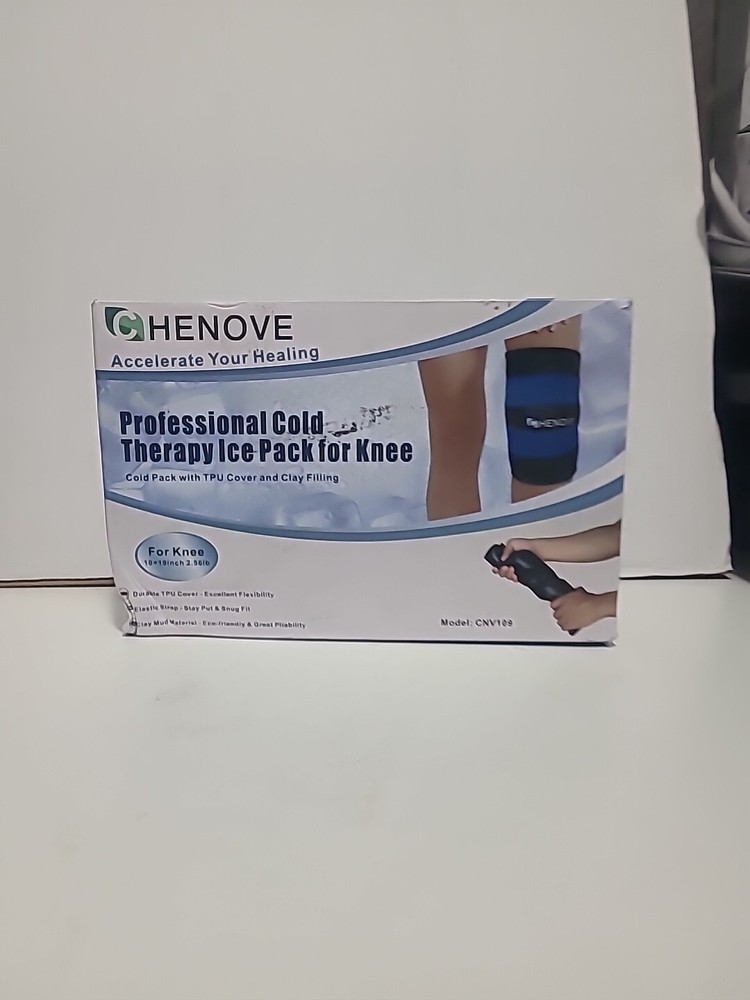 Ice Pack for Knee Pain Relief Reusable Gel Ice Wrap Injuries Arthritis W/ Straps