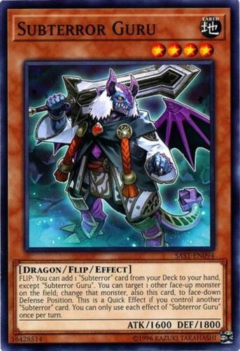 Subterror Guru SAST-EN094 Common Unlimited LP Yugioh Card