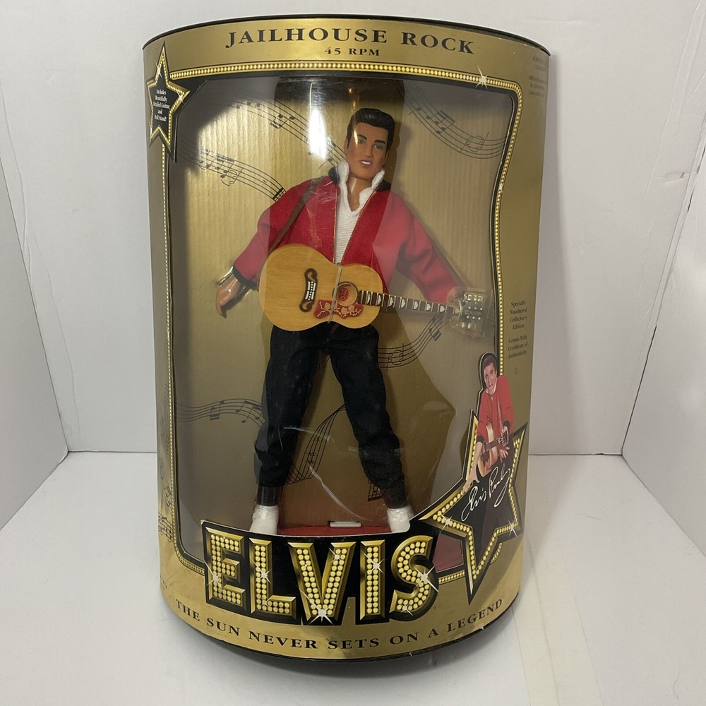 Elvis Presley 12” Doll - Jailhouse Rock Commencement Collection by Hasbro