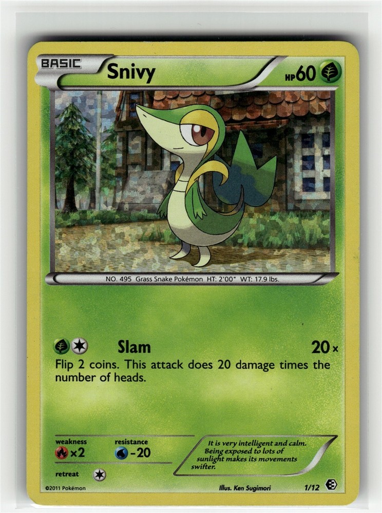 SNIVY Promo Cards PROMO HOLO #1 MCD11(LP)(PKM)