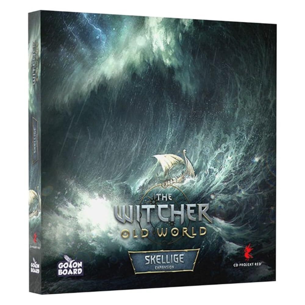 The Witcher Old World Skellige Hunt Board Game Expansion - Explore New Locati...