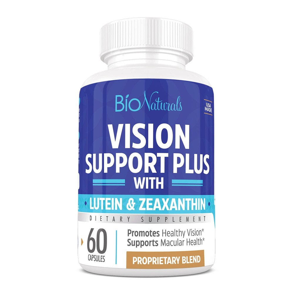 Eye with Lutein, Zeaxanthin, Lycopene, Bilberry, Quercetin & More - All Natur...