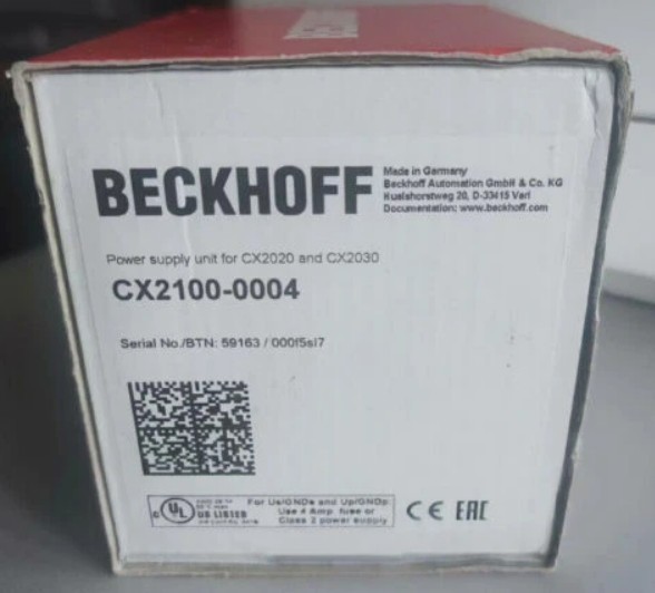 New In Box Beckhoff CX2100-0004 PLC Module CX2100-0004 CX2100-0004 Free shipping