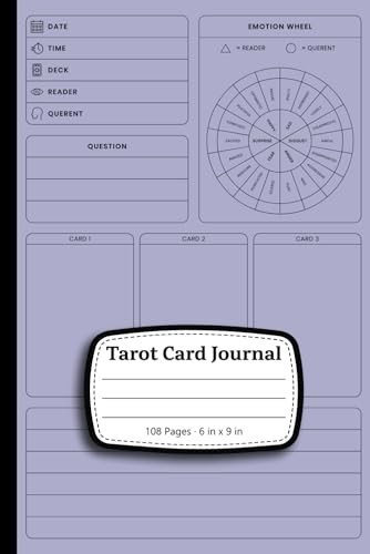 Tarot Journal for Tracking Readings Insights and Spiritual Growth