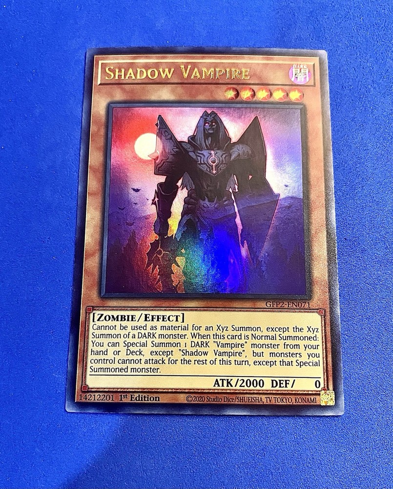 Yu-Gi-Oh Shadow Vampire GFP2-EN071 Ultra Rare 1st Edition NM