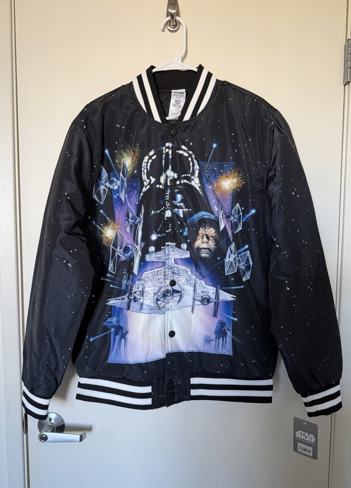 Star Wars Jacket Men’s Medium The Empire Strikes Back 45th Anniversary Disney