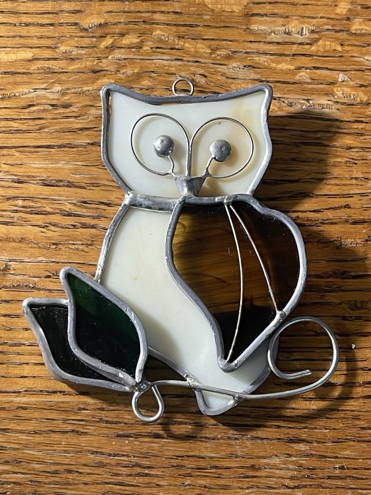 Tiffany Stained Glass Collectors Society Owl  (1998)