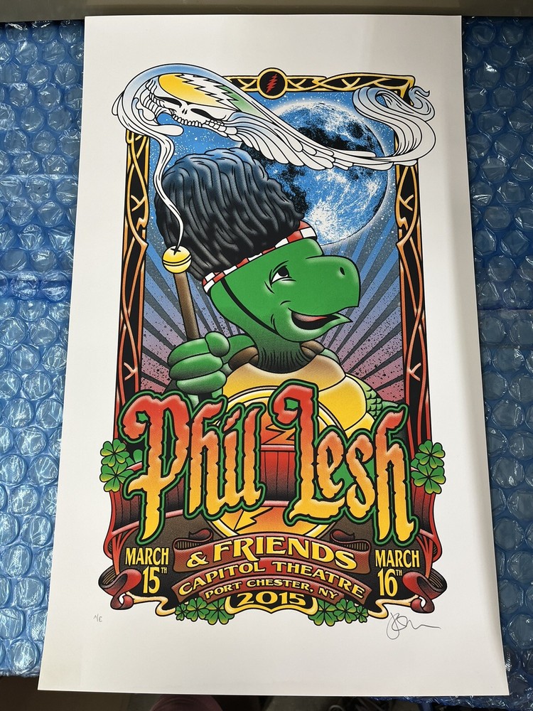 Phil Lesh And Friends Port Chester NY 2023 Tour Poster