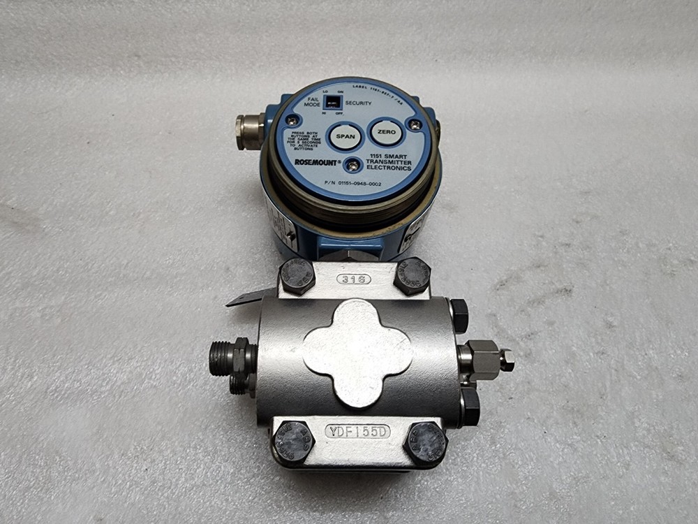 ROSEMOUNT 1151DP4S22B5L4 1151 SMART TRANSMITTER ELECTRONICS 01151-09848-0002 45V