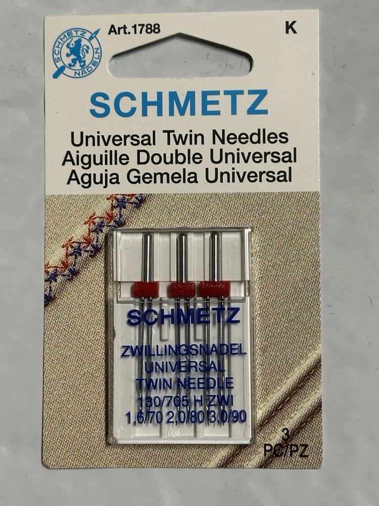 SCHMETZ Twin (130/705 H ZWI BR) Sewing Machine Needles