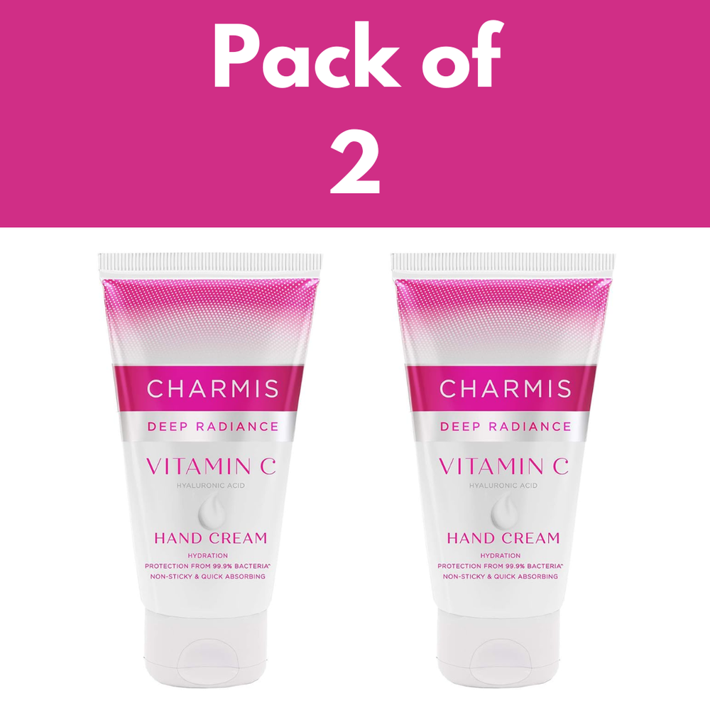 Charmis Vitamin C Hand Cream with Hyaluronic Acid for Deep Radiance 150g