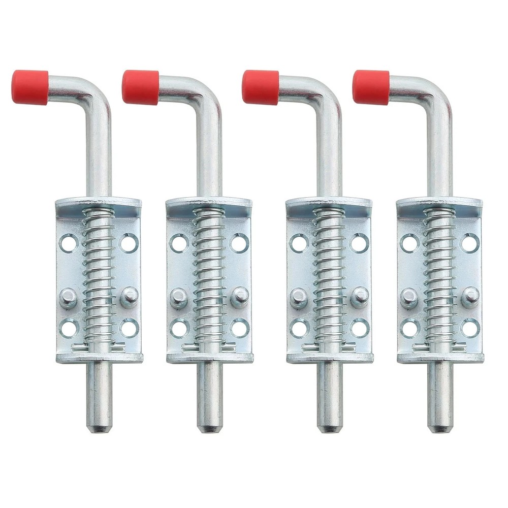 NATGAI Metal Lock Barrel Bolt Spring Loaded Locking Latch 6.5