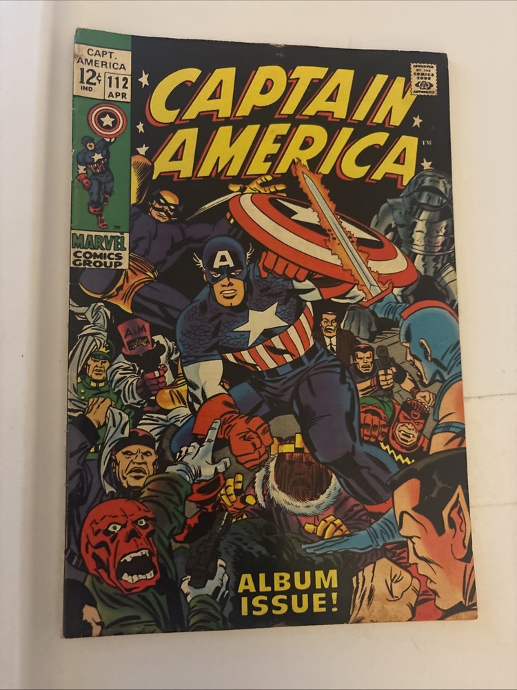 Captain America #112 (Marvel Comics April 1969)