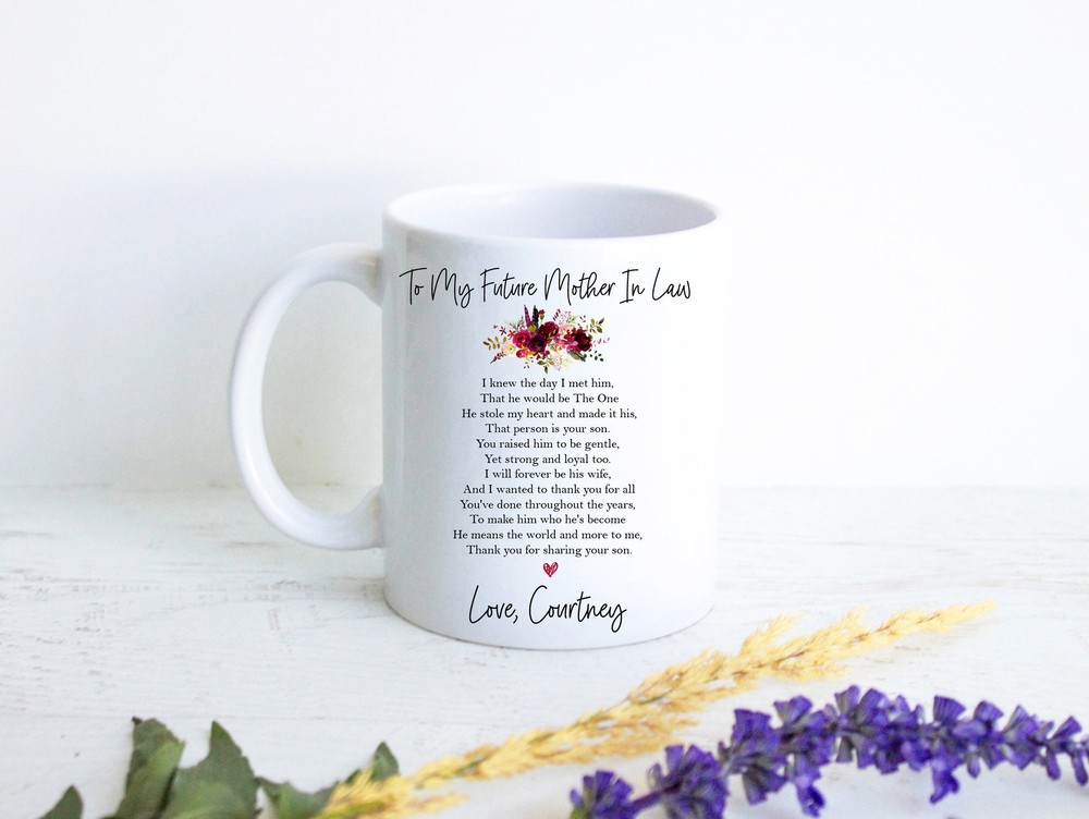 Future Mother In Law Gift Mother Of The Groom Gift From Bride Mother In Law Gift