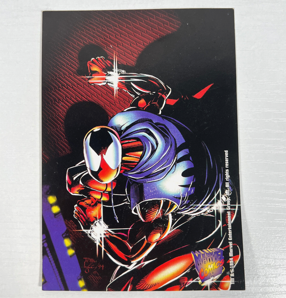 Amazing Spider-Man Coupon Card 1994 Marvel Comics Scarlett Spider with Stamp-image