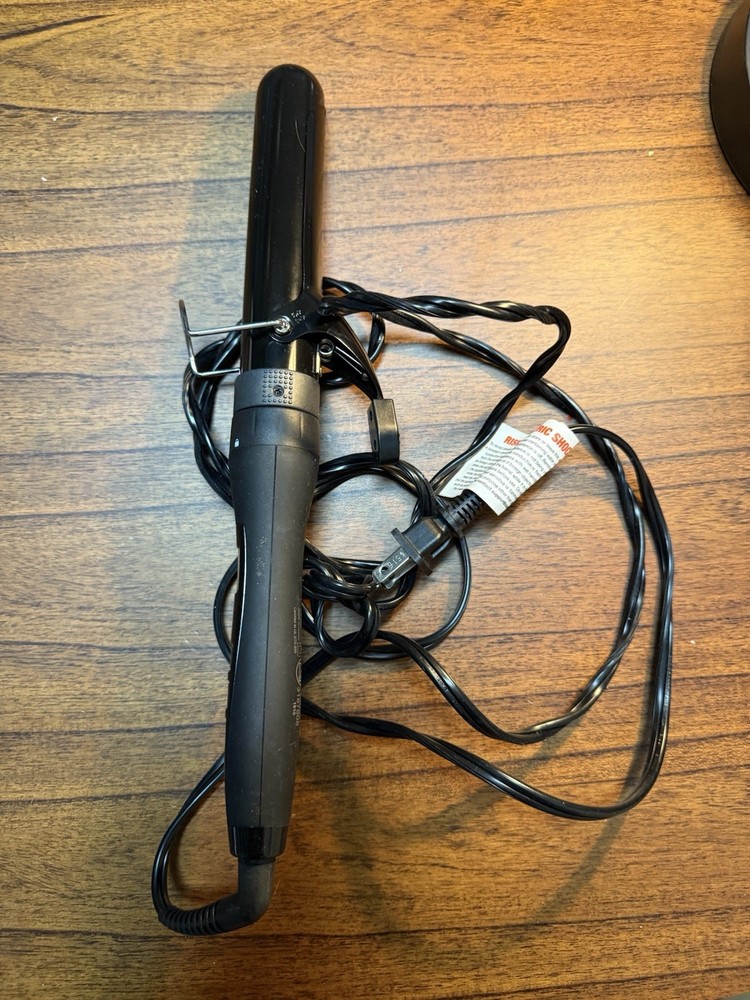 Xtava Black Magic Digital Curling Wand with 1.25 Inch Barrel