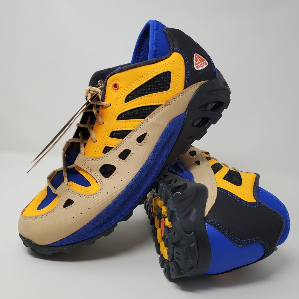Nike ACG Air Exploraid Tan Black Sneakers, Men's Size 10 FJ1920-400