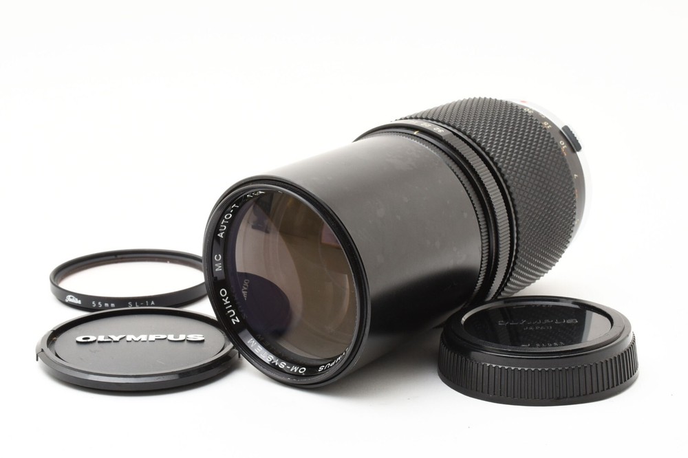 Olympus OM-System Zuiko MC Auto-T 200mm f4 Telephoto Lens Japan Very Good Condition
