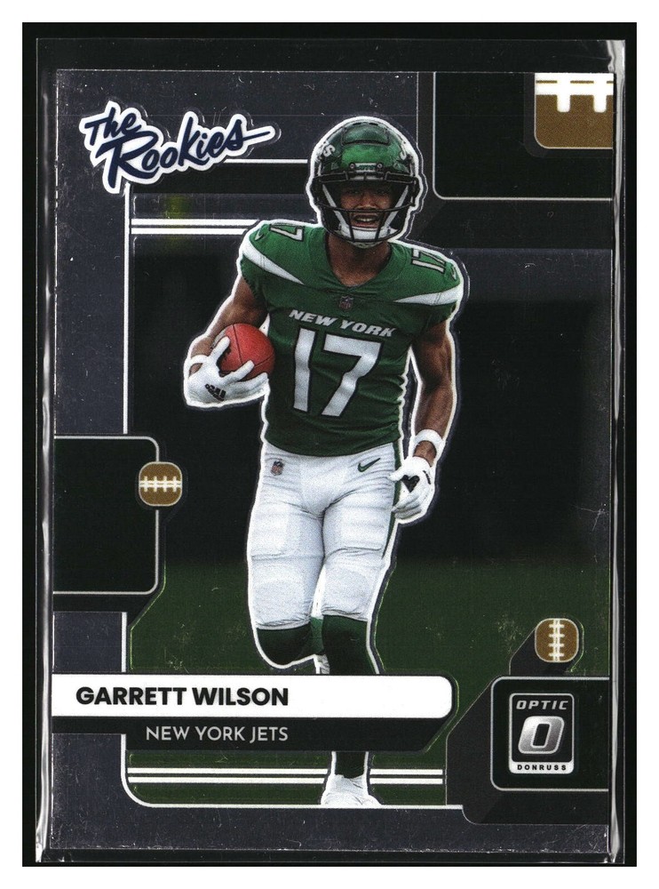 Garrett Wilson 2022 Donruss Optic The Rookies #TR-8 Jets