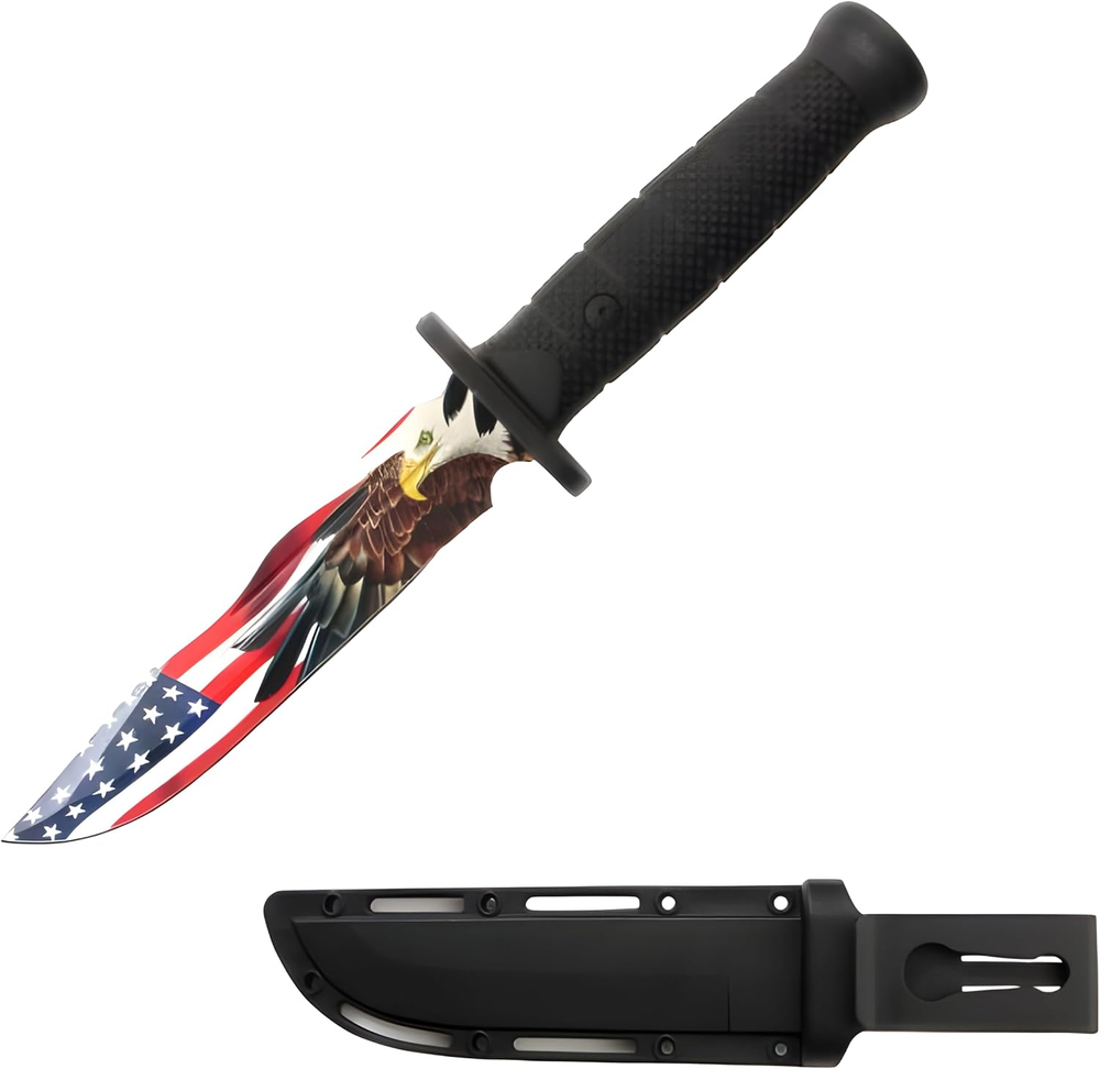 12-Inches Ultimate Outdoors Survival Knife Fixed Blade Knife for Hunting, Fishin