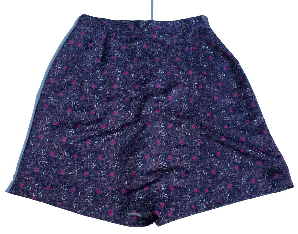 Vintage Top Flite Spalding Women's Size 12 Geometric Tennis Golf Skort Multicolor