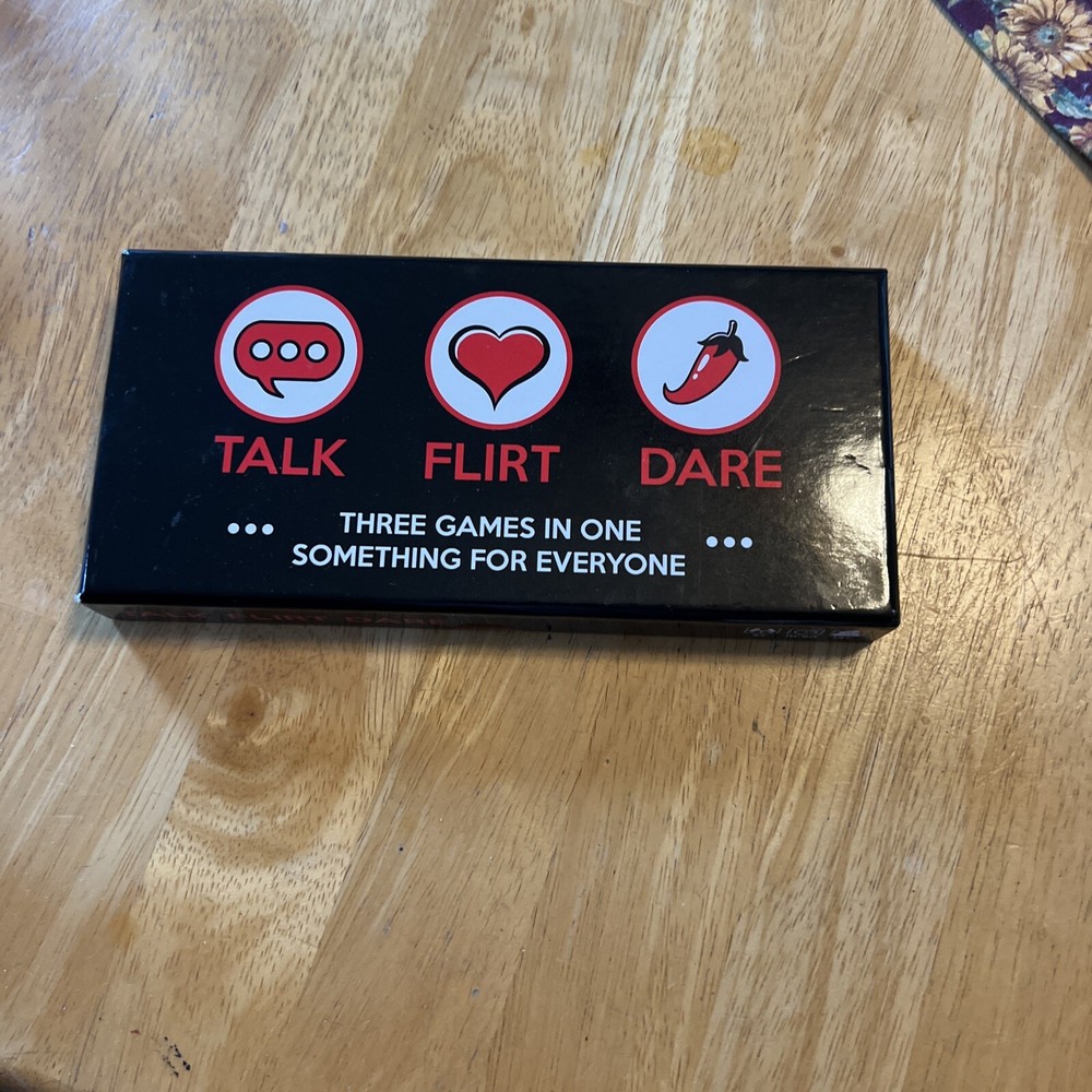Talk Flirt Dare!Fun & Romantic Game for Couples Conversation Starters
