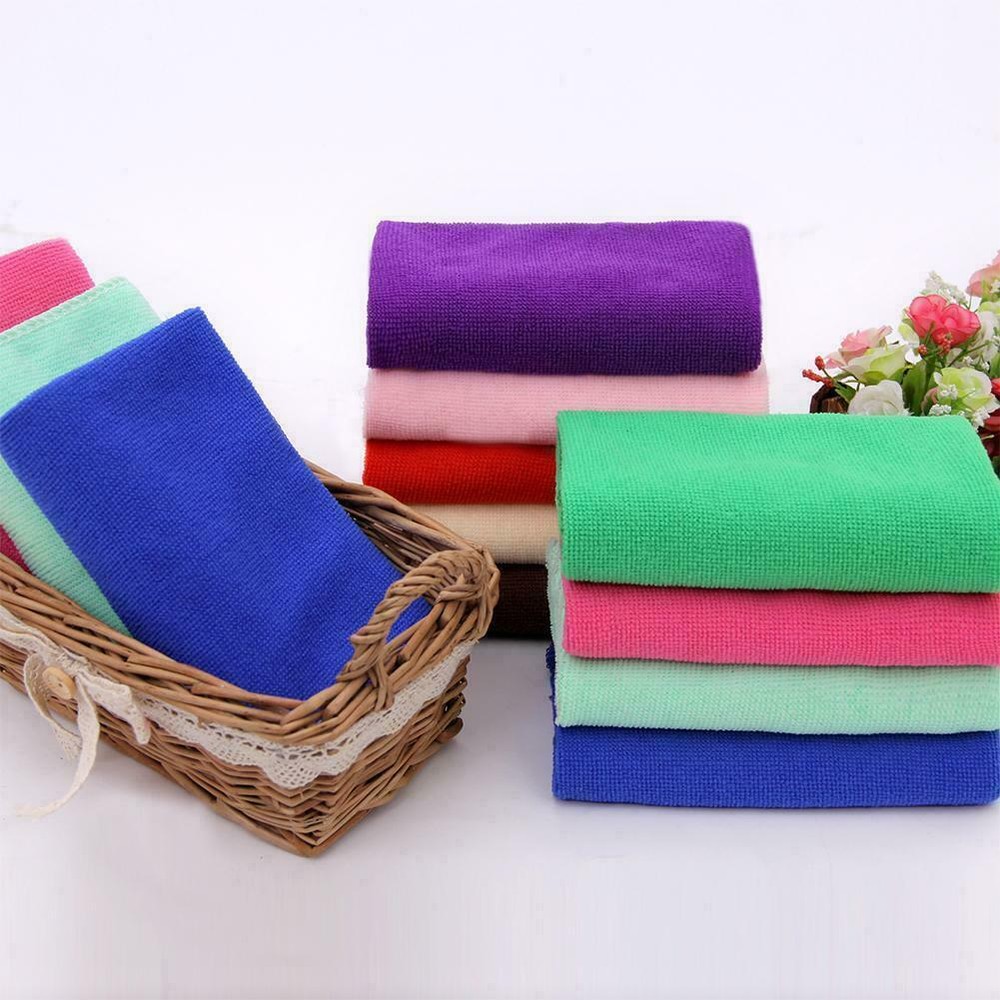 Microfiber Cleaning Cloth Towel Rag For Car Polishing Detailing,Tableware |HOT