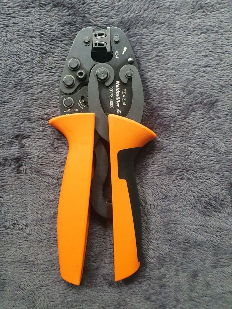 Weidmuller Crimping Tool 9017300000  PZ 4 Zert EXCELLENT CONDITION!