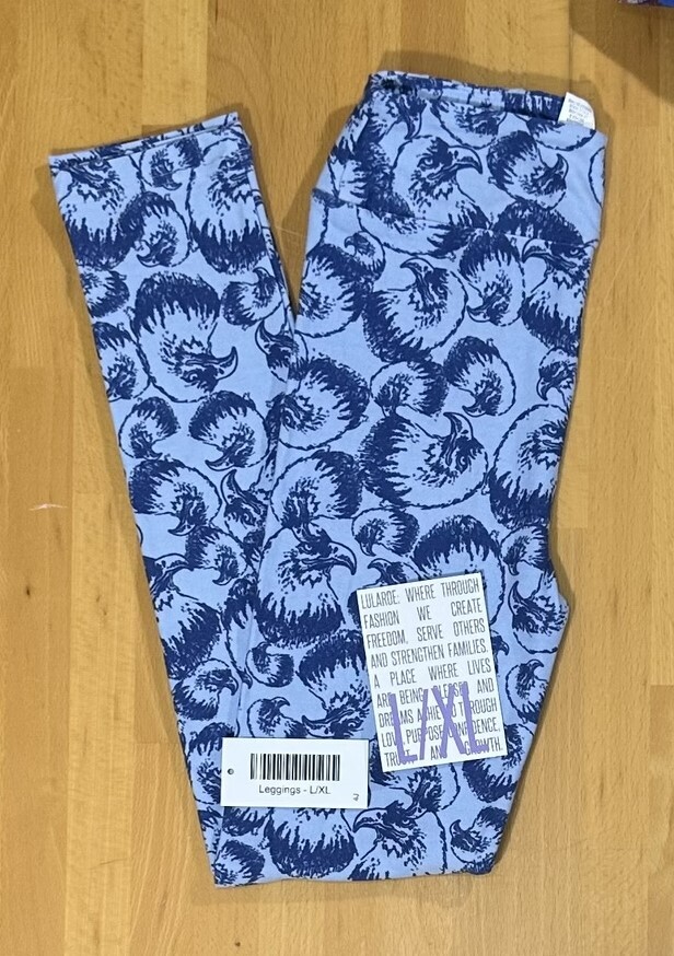 Lularoe Kids L /XL Buttery Soft Leggings America Patriotic USA NWOT YOU CHOOSE