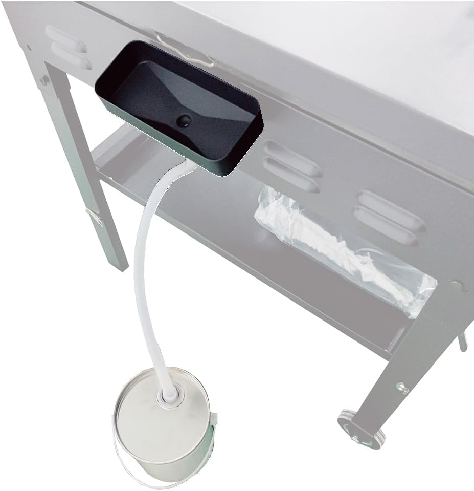 Steel Pail Grill Accessory for Blackstone 28 36 Inch Professional Griddle Free