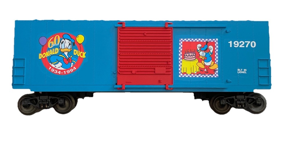 Lionel 6-19270 Donald’s 60th Birthday Hi-Cube Boxcar O Gauge