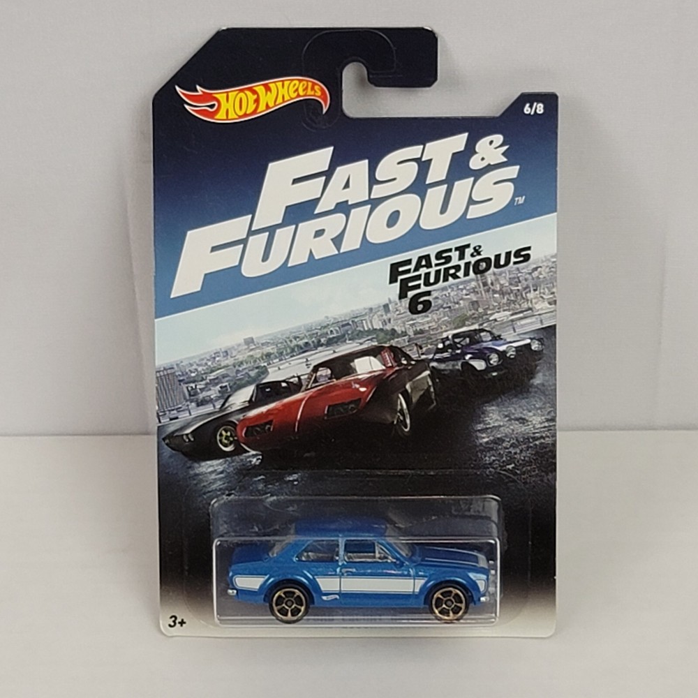 Hot Wheels Fast Furious 6 2018 70 Ford Escort RS1600 6 of 8 No Card