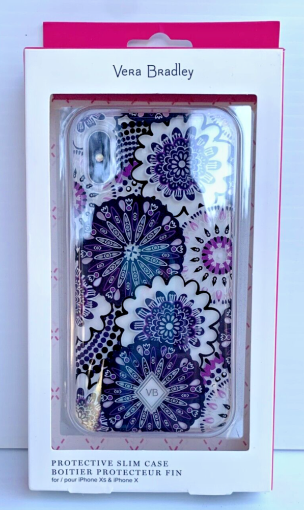 Vera Bradley Protective Slim Cell Phone Case for iPhone Xs/X Open Box