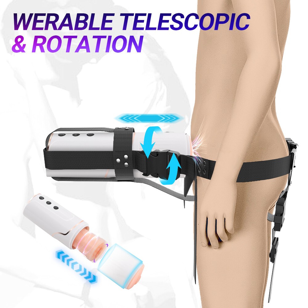 Telescopic Machine Blowjob Automatic Male Masturbaters Cup Stroker Men Sex Toys