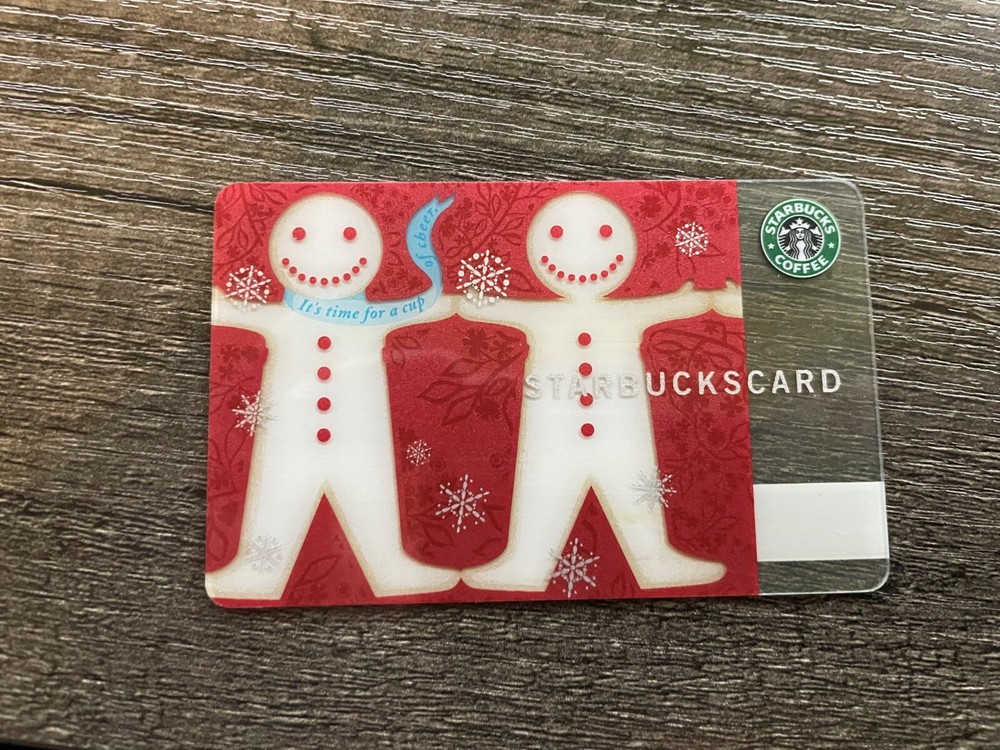 Starbucks Gingerbread Men Holiday Gift Card-image
