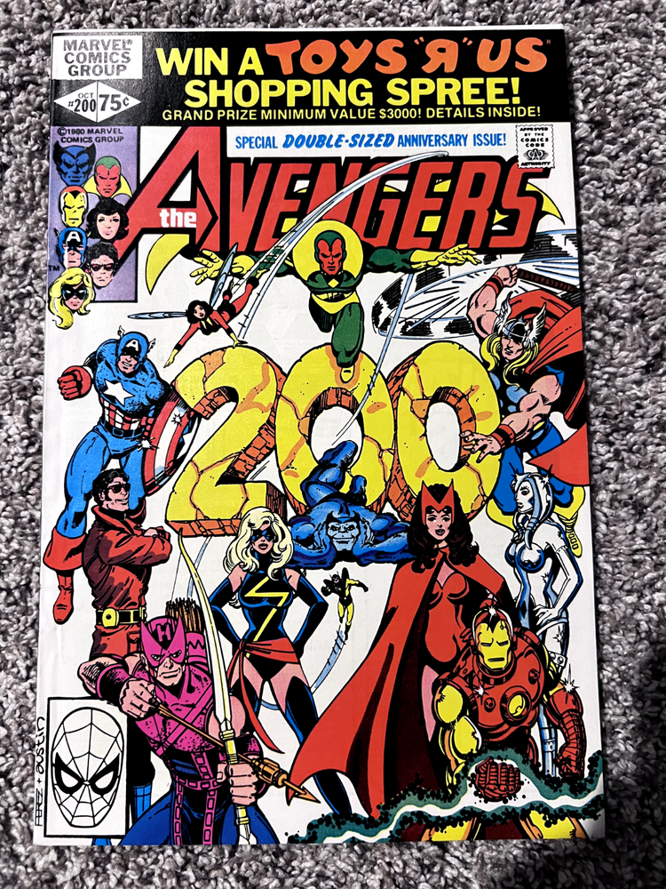 The Avengers #200 VF+ 200 Anniversary Special