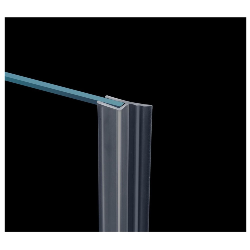 Easy Install 100-Inch Glass Door Side Seal Strip for a Seamless Shower