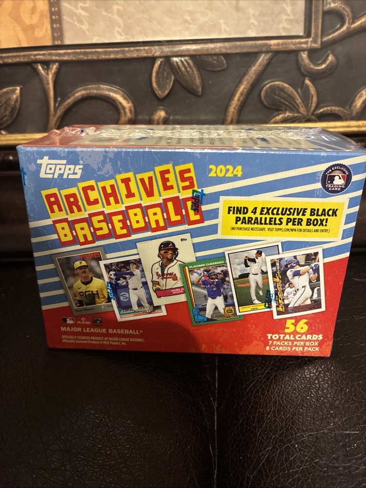 2024 Topps Archives Baseball 7-Pack Blaster Box with Classic Designs