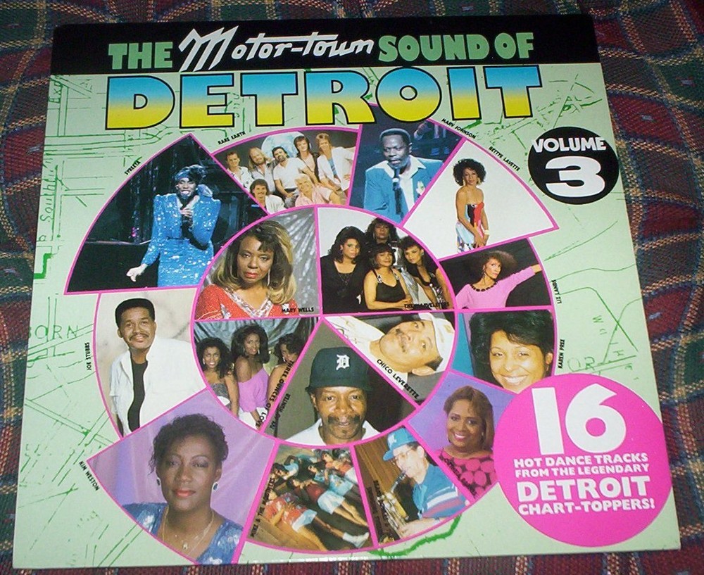 Sounds of Detroit  VINYL LP  Mary Wells Marvelettes MORE Motor Town Volume 3