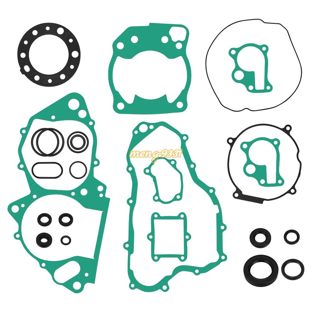 Top and Bottom End Complete Gasket Set With Oil Seals For 1992-2001 Honda CR250R