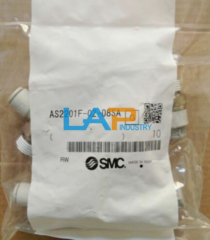 10PCS SMC Speed Control Throttle Valve AS2201F-02-08SA Replacement Parts