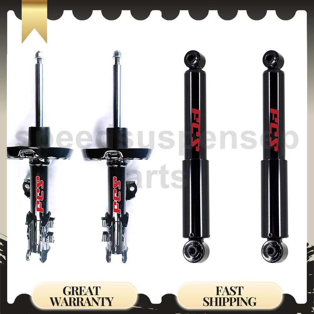 Hyundai Elantra GT 1.8L 2.0L Rear Front Shock Absorber Strut Assembly - 4 Pack
