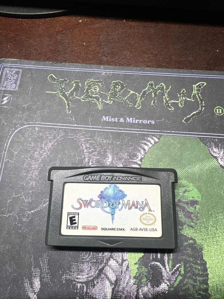 Sword of Mana for Game Boy Advance GBA 2003 Authentic Working Game Cartridge Only