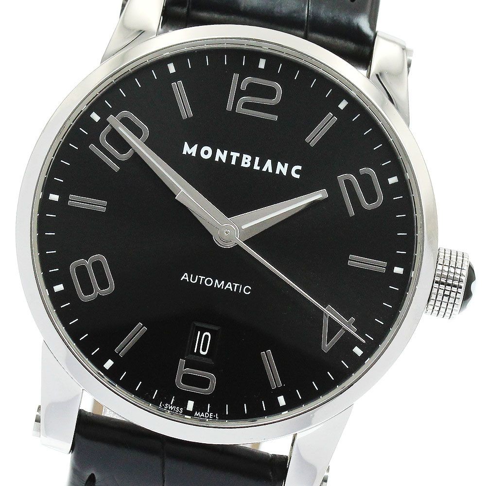 Montblanc TimeWalker Date Automatic 7210 Mens Watch 39mm Stainless Steel