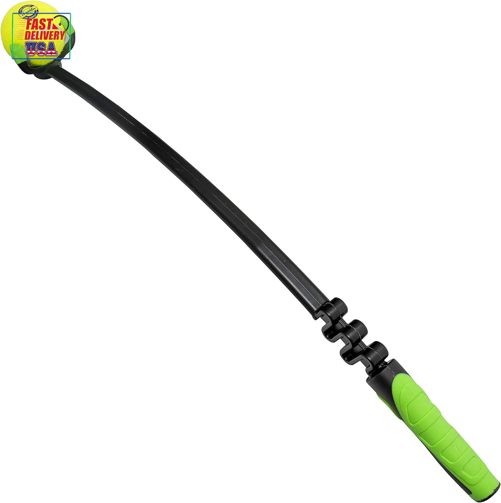 Franklin Pet Supply Tennis Ball Launcher for Dogs - Dog Ball + Tennis Ball Throw