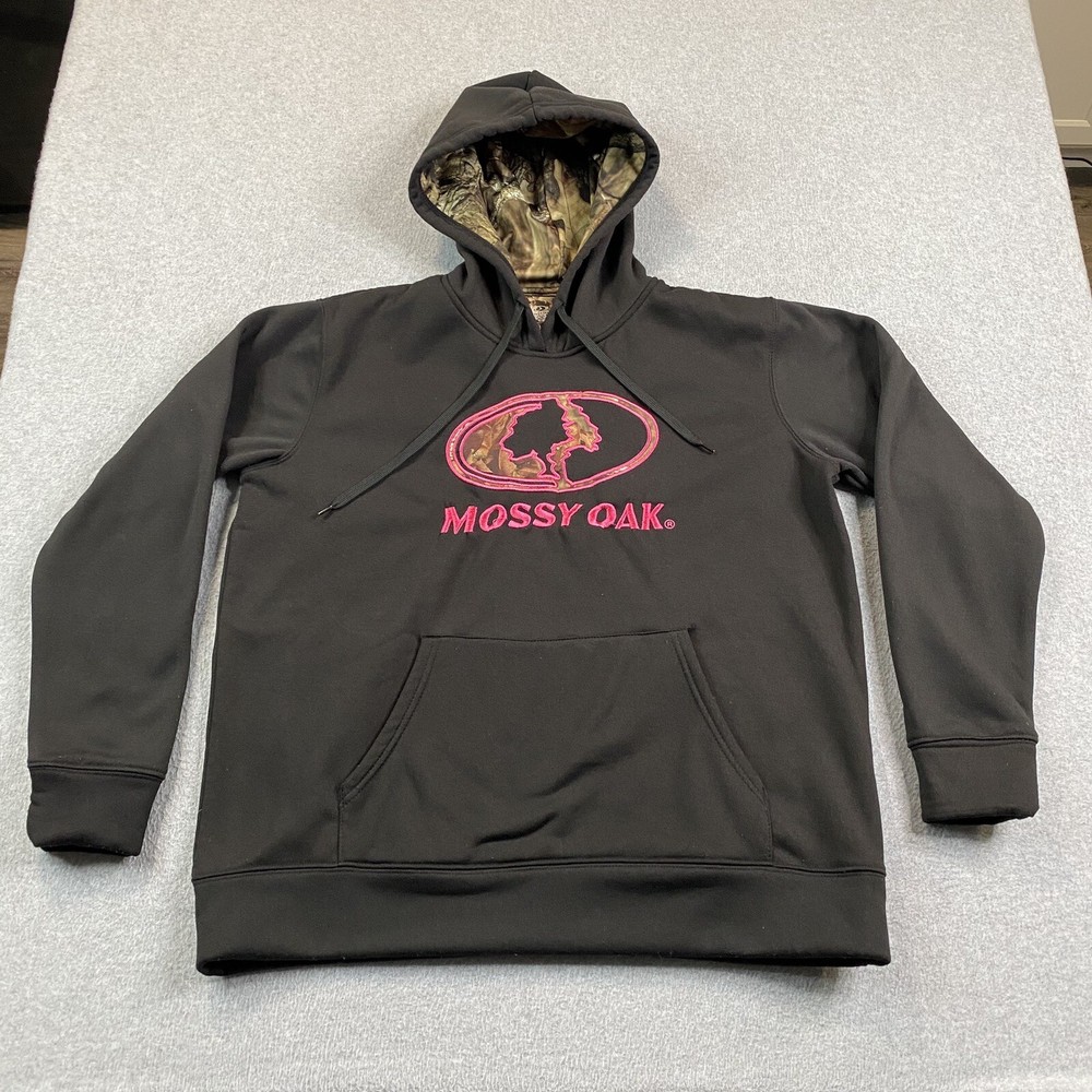 Mossy Oak Boys XL Hoodie Break Up Infinity Embroidered Fleece for Outdoor Adventures