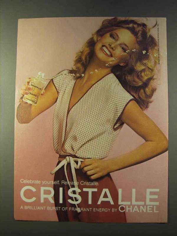 1979 Chanel Christalle Perfume Ad - Celebrate Yourself