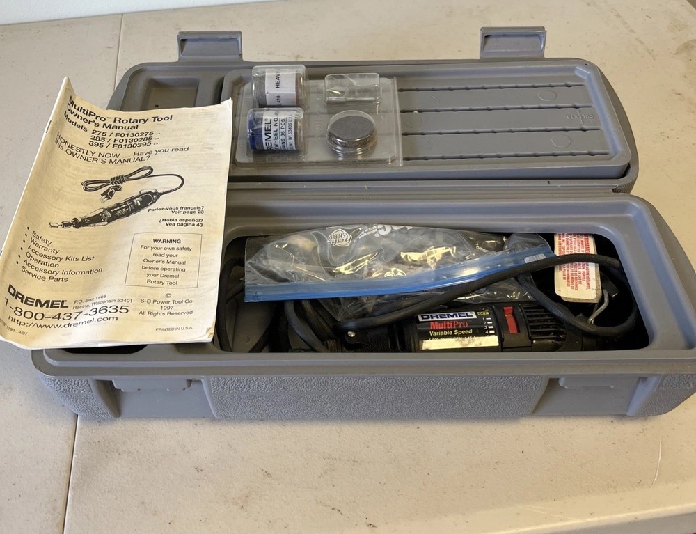 Dremel MultiPro 395 Rotary Tool with Variable Speed 120V Corded