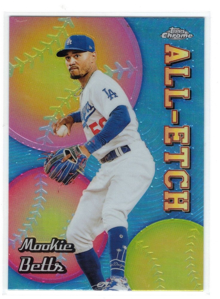 2024 Topps Chrome All-Etch #CAE-13 Mookie Betts Dodgers