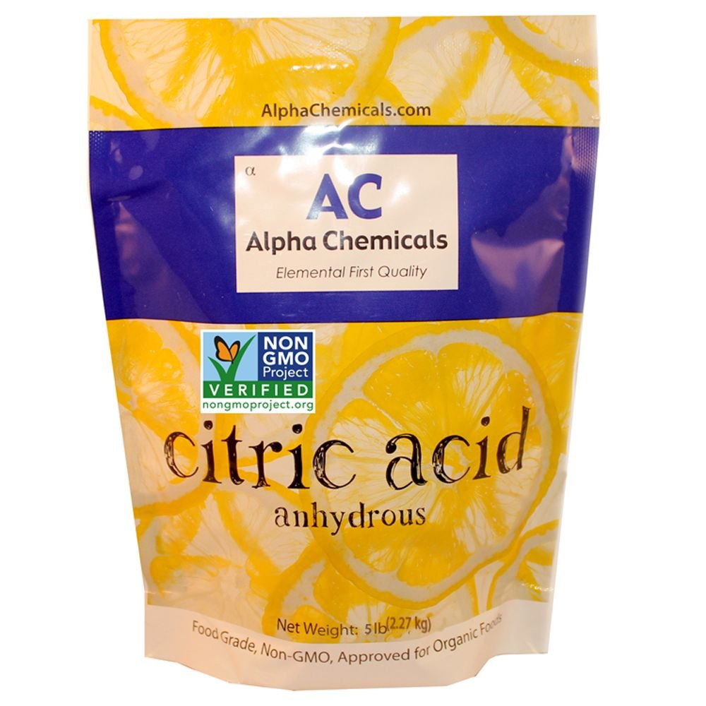 Non-Gmo Project Verified Citric Acid - 5 Pounds